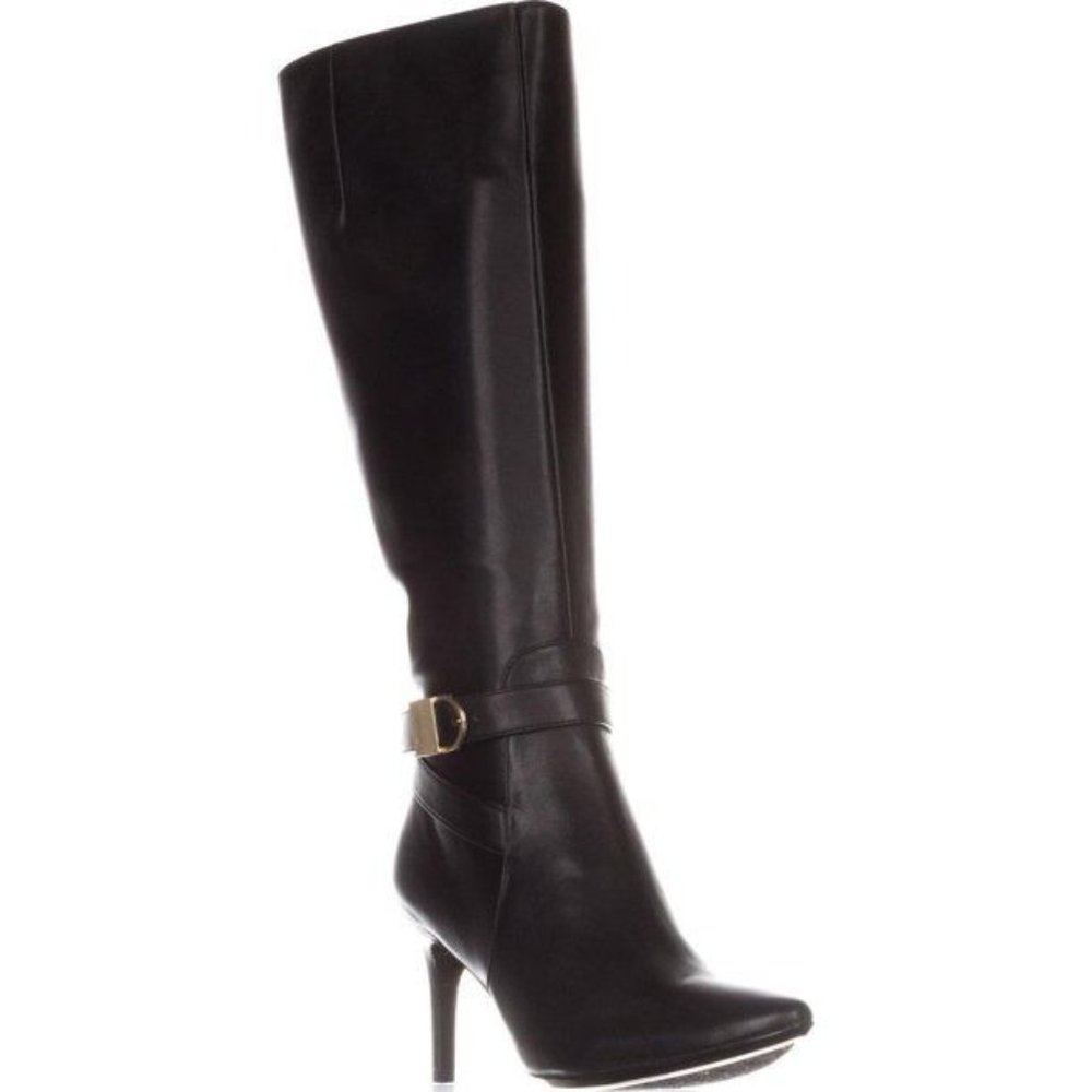 CALVIN KLEIN Jemamine Wide Calf Tall Dress Boots